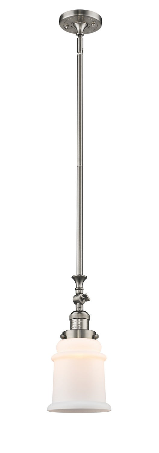 Innovations 206-SN-G181-LED LED Mini Pendant, Brushed Satin Nickel