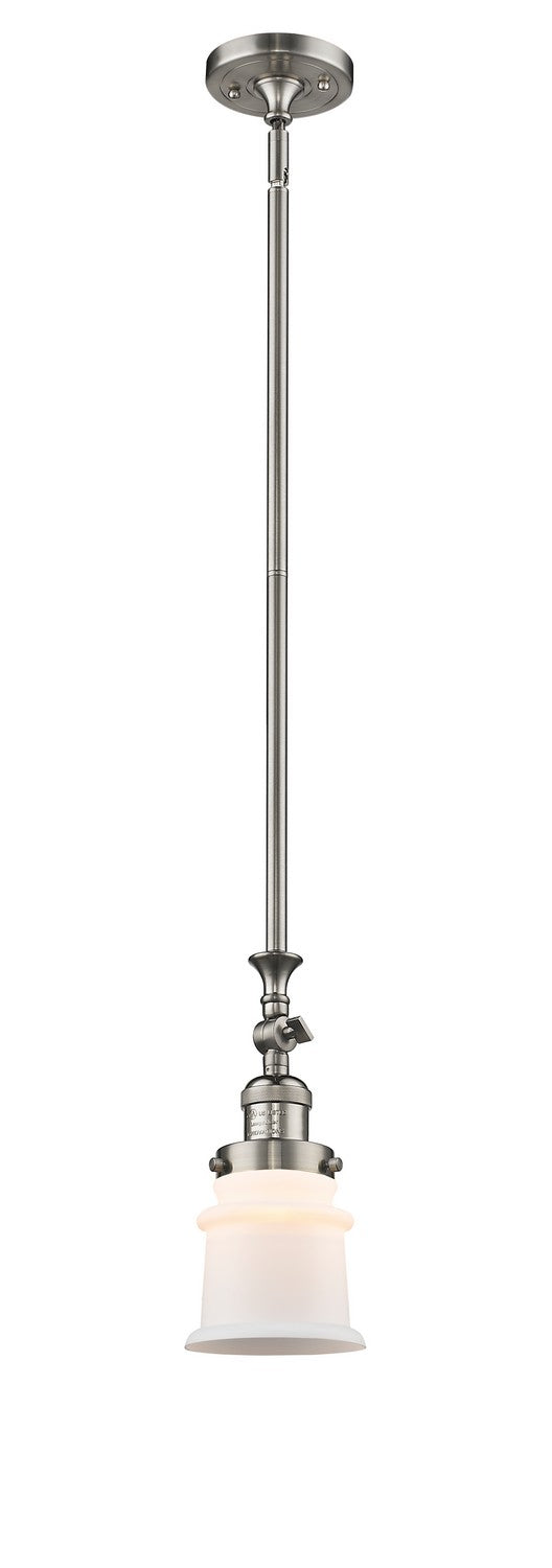 Innovations 206-SN-G181S-LED LED Mini Pendant, Brushed Satin Nickel
