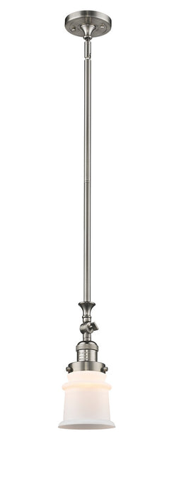 Innovations 206-SN-G181S-LED LED Mini Pendant, Brushed Satin Nickel