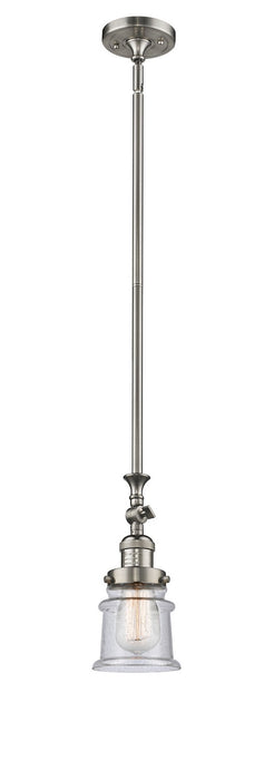 Innovations 206-SN-G184S-LED LED Mini Pendant, Brushed Satin Nickel