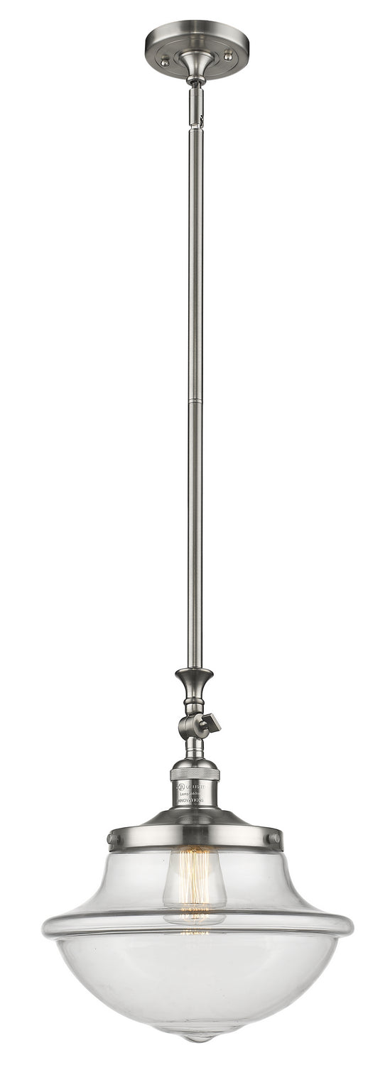 Innovations 206-SN-G542 One Light Mini Pendant, Brushed Satin Nickel