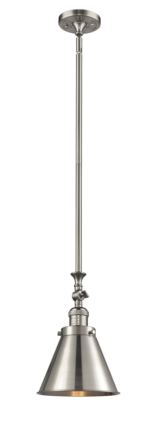 Innovations 206-SN-M13-SN One Light Mini Pendant, Brushed Satin Nickel