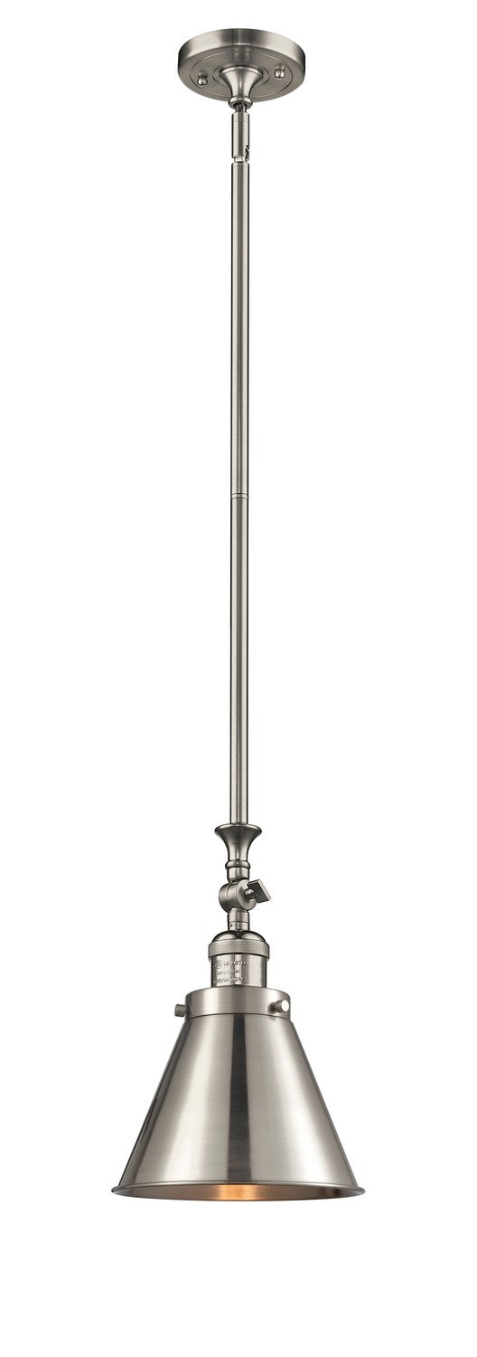 Innovations 206-SN-M13-SN-LED LED Mini Pendant, Brushed Satin Nickel