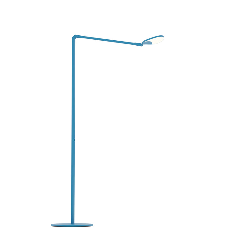 Koncept SPY-W-MPB-USB-FLR LED Floor Lamp, Matte Pacific Blue