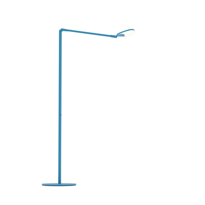 Koncept SPY-W-MPB-USB-FLR LED Floor Lamp, Matte Pacific Blue