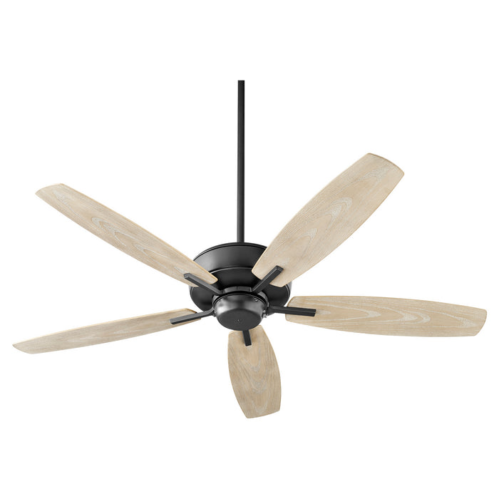 Quorum 17052-69 52"Patio Fan, Textured Black