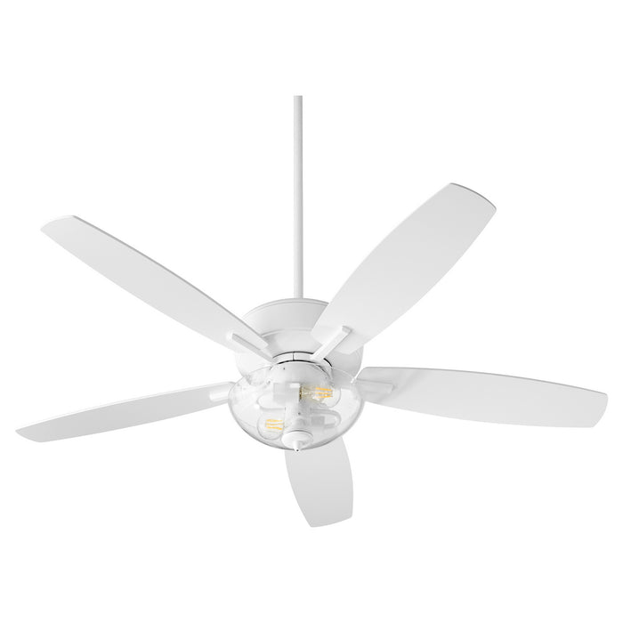 Quorum 7052-208 52" Ceiling Fan, Studio White