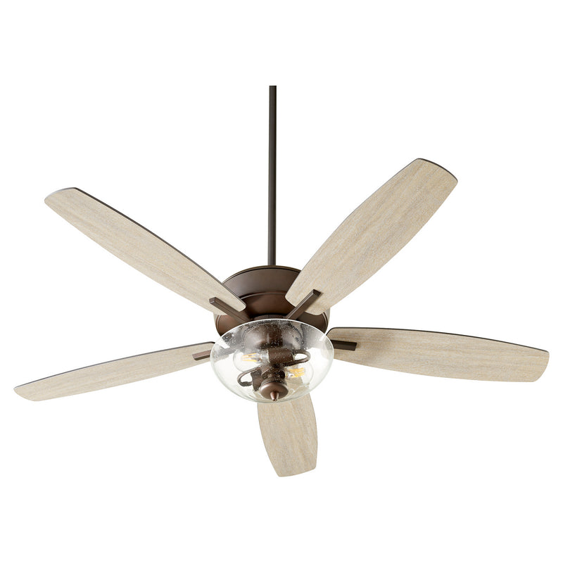 Quorum 7052-286 52" Ceiling Fan, Oiled Bronze