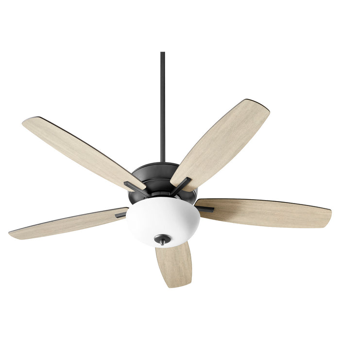 Quorum 70525-69 52" Ceiling Fan, Textured Black
