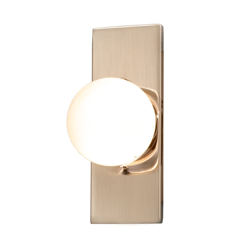 Justice Designs FSN-4041-CLOP-BRSS LED Wall Sconce, Brushed Brass