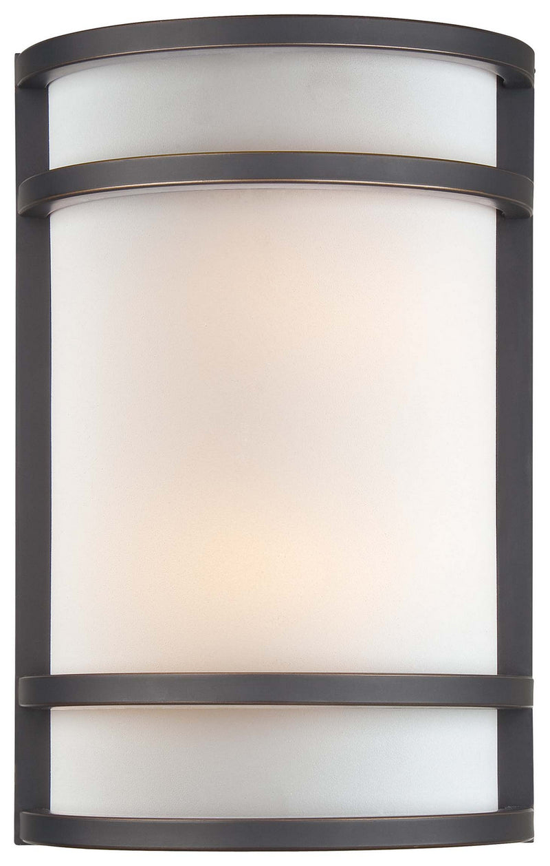 Minka-Lavery 345-37B Two Light Wall Mount, Dark Restoration Bronze