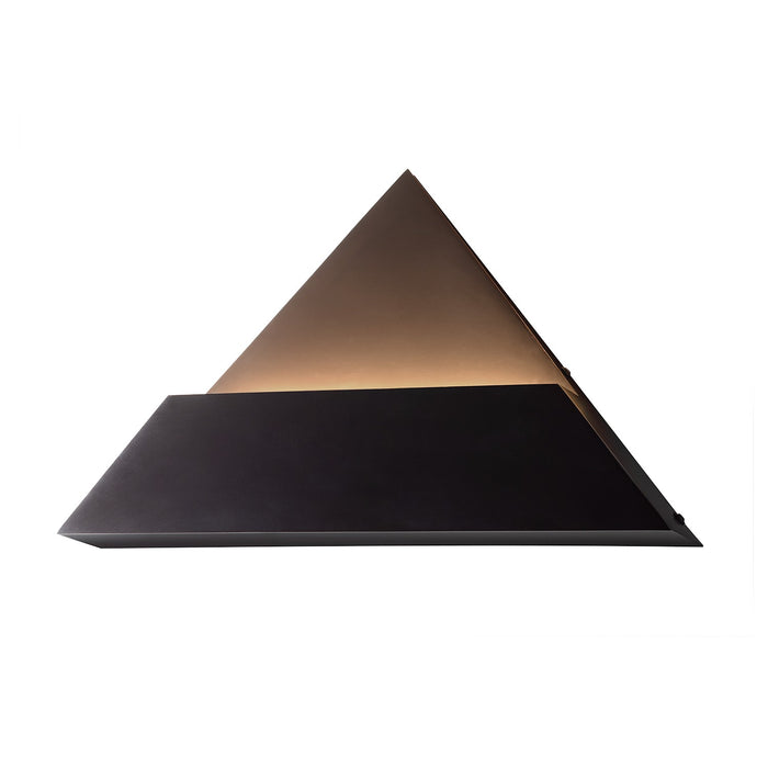 Justice Designs NSH-4261-MBLK LED Wall Sconce, Matte Black