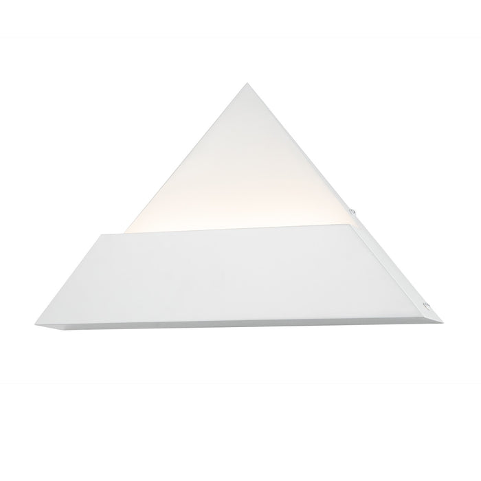 Justice Designs NSH-4261-WHTE LED Wall Sconce, Matte White
