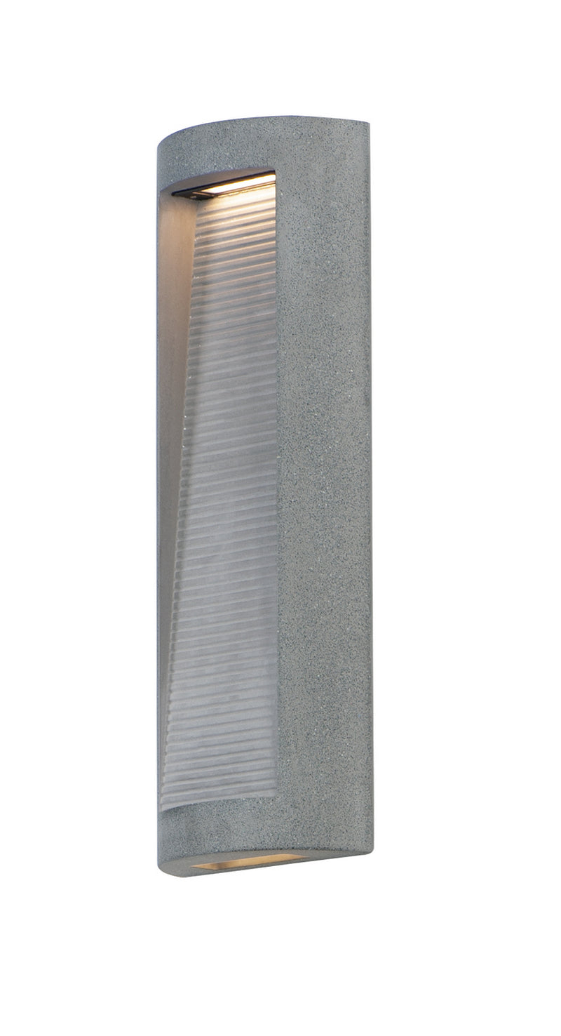 ET2 E14384-GSN LED Wall Sconce, Greystone