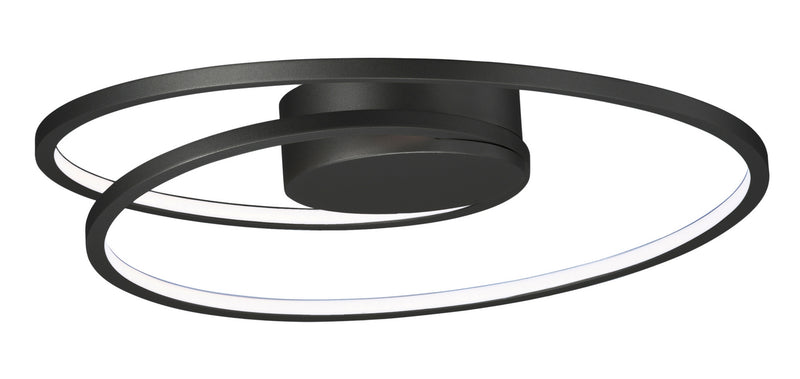 ET2 E21320-BK LED Flush Mount, Black
