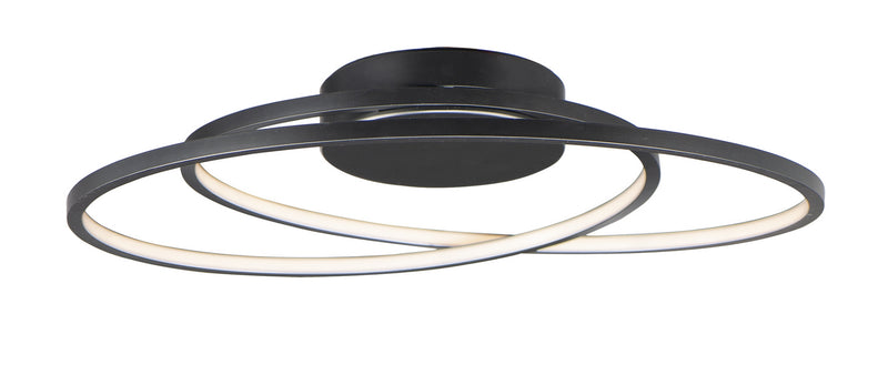 ET2 E21322-BK LED Flush Mount, Black