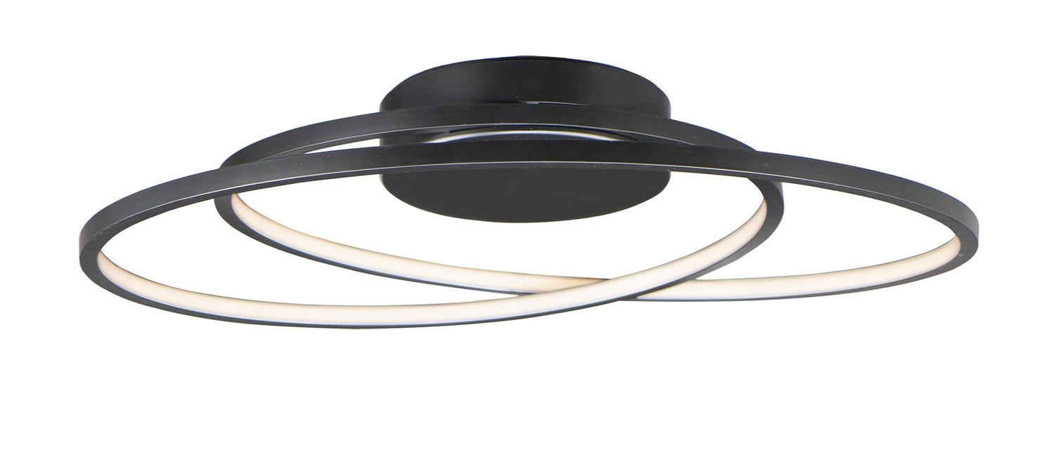 ET2 E21322-BK LED Flush Mount, Black