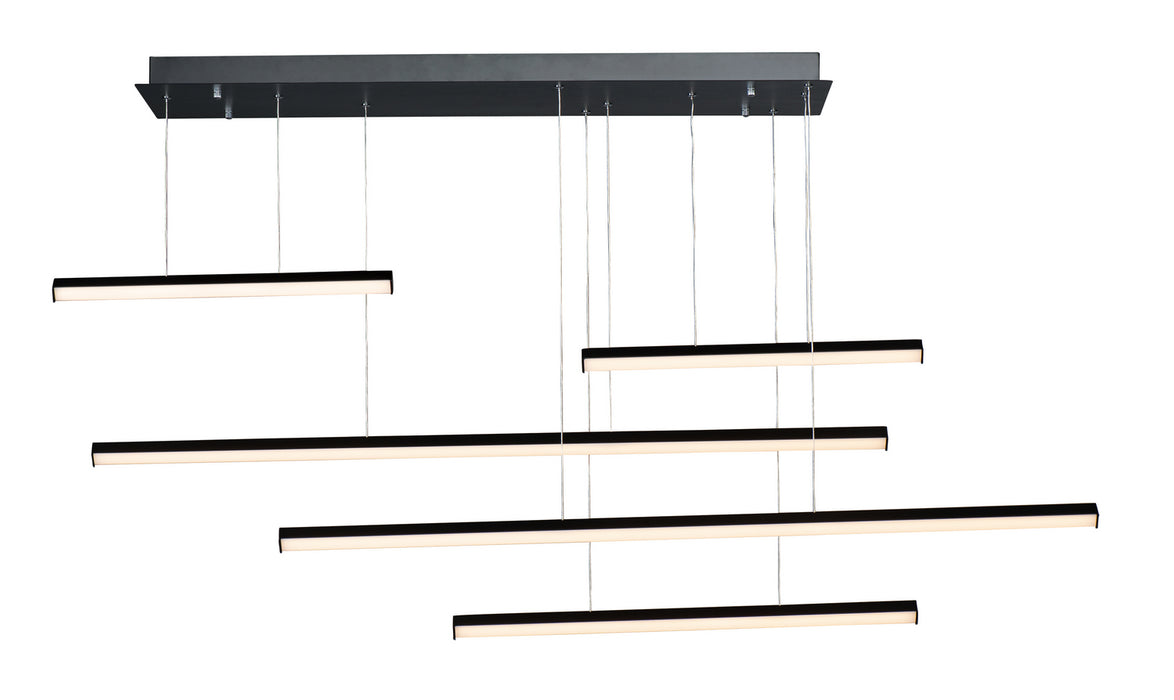 ET2 E21376-BK LED Pendant, Black