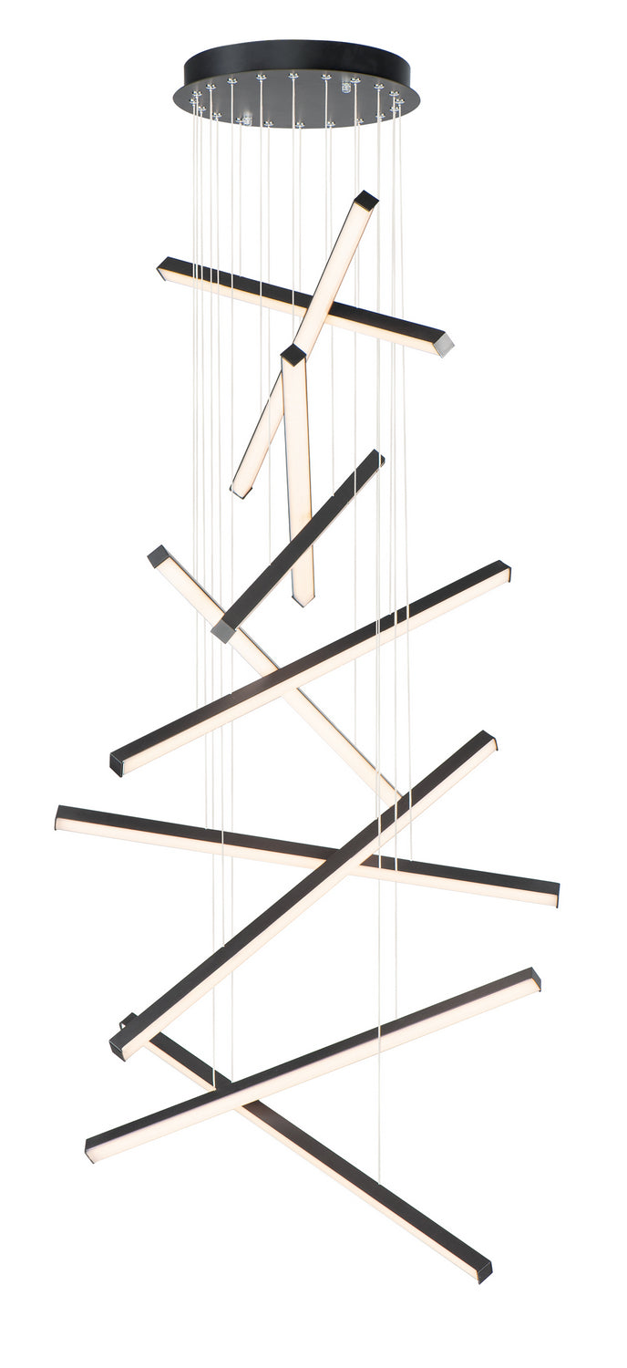 ET2 E21378-BK LED Pendant, Black