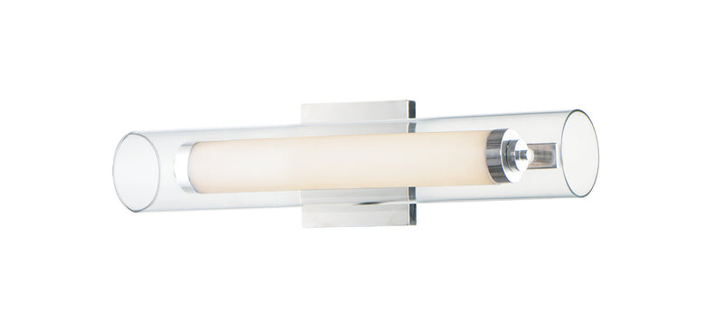 ET2 E23314-24PC LED Bath Vanity, Polished Chrome