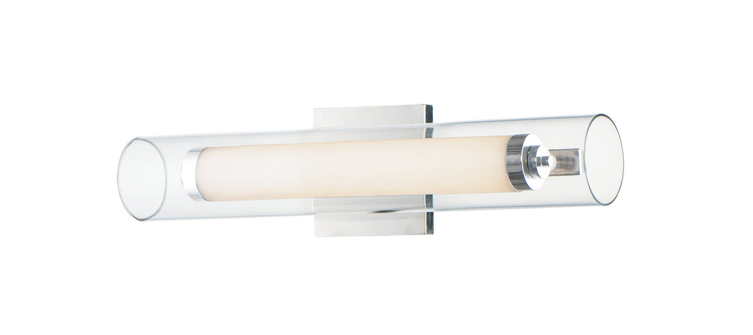 ET2 E23314-24PC LED Bath Vanity, Polished Chrome