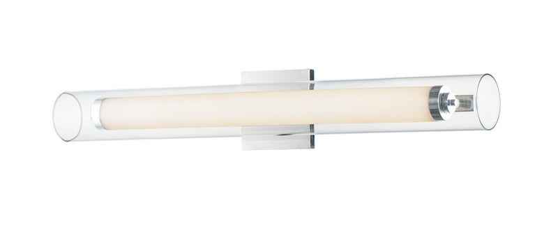 ET2 E23315-24PC LED Bath Vanity, Polished Chrome