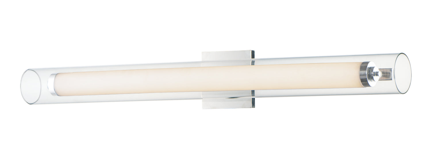 ET2 E23316-24PC LED Bath Vanity, Polished Chrome