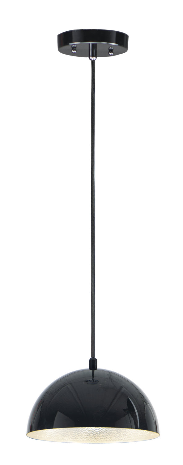 ET2 E24900-GBAL LED Pendant, Gloss Black / Aluminum