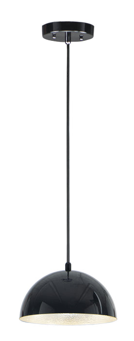 ET2 E24900-GBAL LED Pendant, Gloss Black / Aluminum