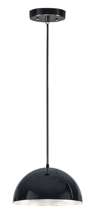 ET2 E24902-GBAL LED Pendant, Gloss Black / Aluminum
