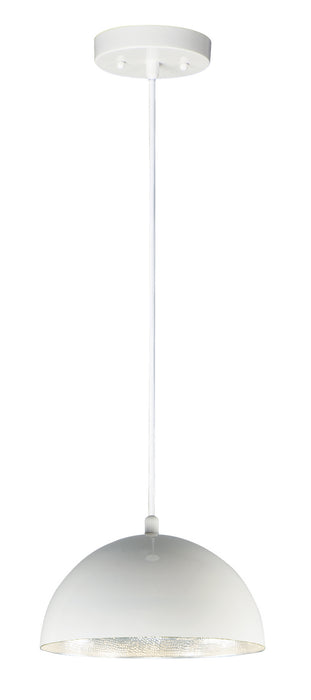 ET2 E24902-GWAL LED Pendant, Gloss White / Aluminum