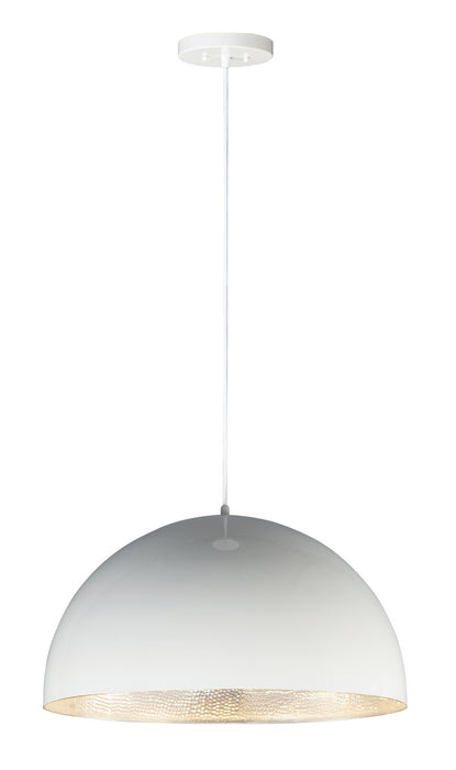 ET2 E24904-GWAL LED Pendant, Gloss White / Aluminum