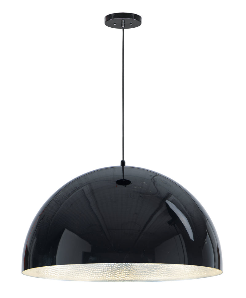 ET2 E24906-GBAL LED Pendant, Gloss Black / Aluminum