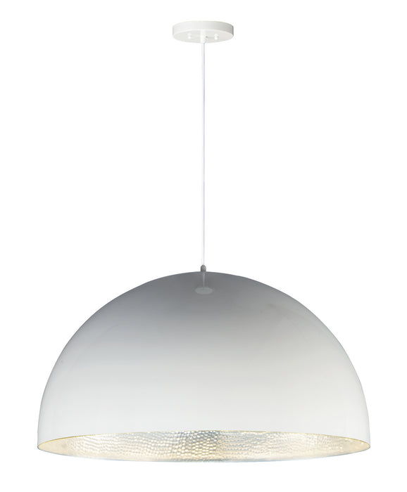 ET2 E24906-GWAL LED Pendant, Gloss White / Aluminum