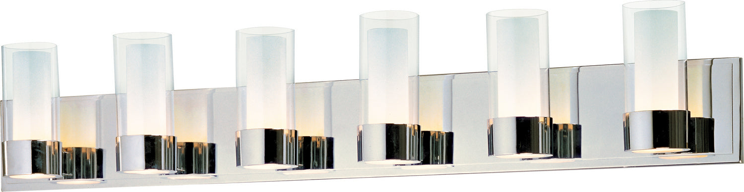Maxim 23076CLFTPC/BUL LED Bath Vanity, Polished Chrome