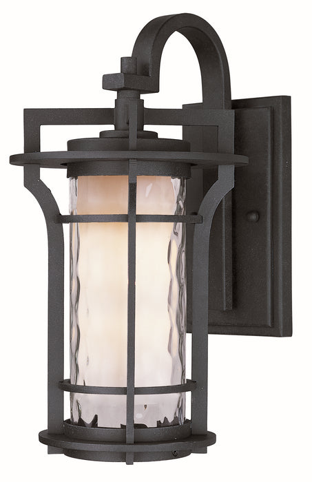 Maxim 65786WGBO LED Outdoor Wall Sconce, Black Oxide