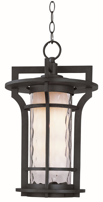 Maxim 65788WGBO LED Outdoor Hanging Lantern, Black Oxide