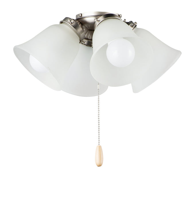 Maxim FKT210FTSN LED Ceiling Fan Light Kit, Satin Nickel