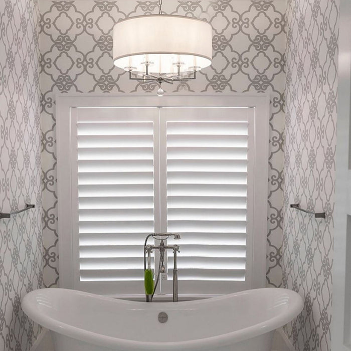 Crystorama 8016-PN Six Light Chandelier, Polished Nickel (Display - Final Sale)