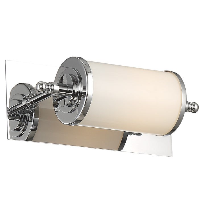 Crystorama FOS-A8050-CH LED Bathroom Vanity, Polished Chrome