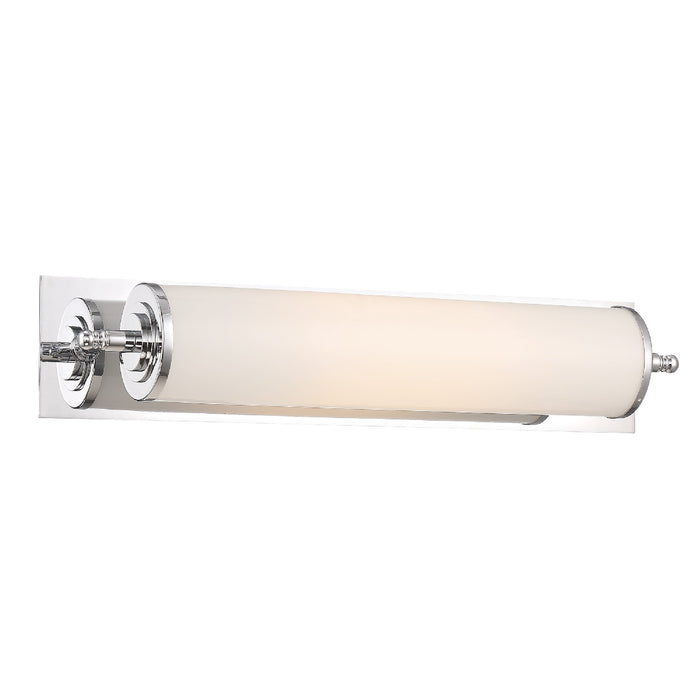 Crystorama FOS-A8051-CH LED Bathroom Vanity, Polished Chrome