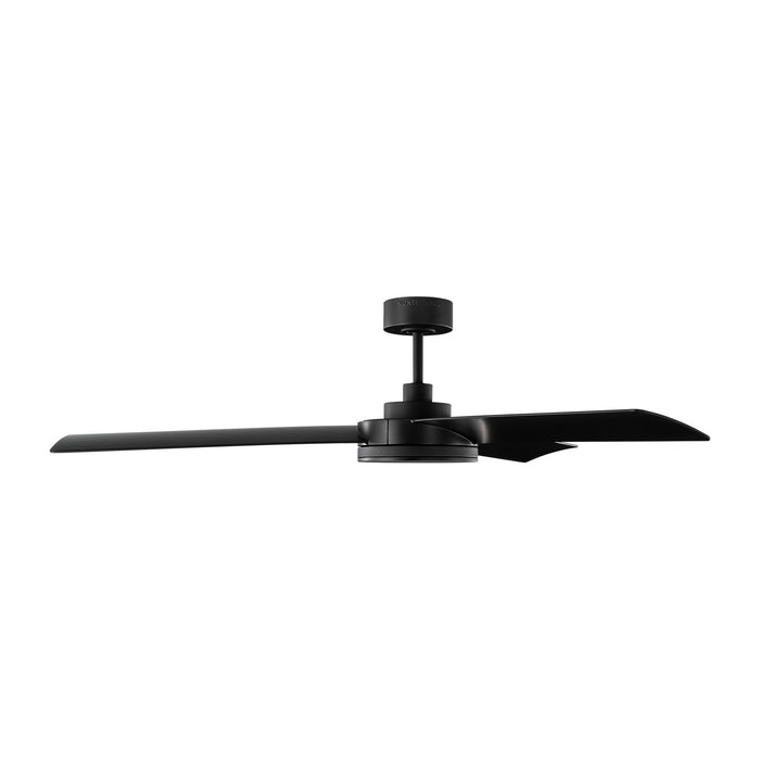 Visual Comfort Fan 3CQR56MBKD 56" Ceiling Fan, Midnight Black