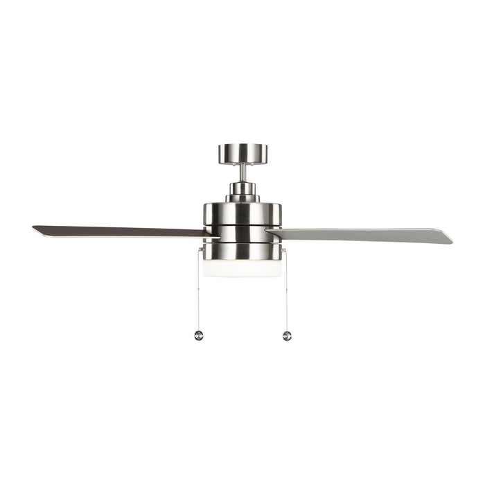Generation Lighting 3SY52BSD 52" Ceiling Fan, Brushed Steel