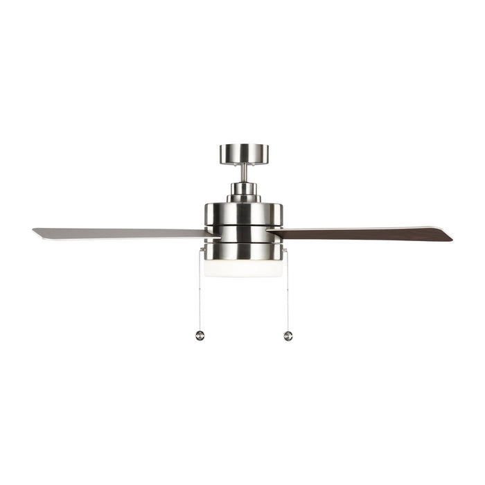 Generation Lighting 3SY52BSD 52" Ceiling Fan, Brushed Steel