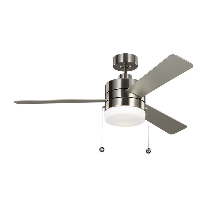 Generation Lighting 3SY52BSD 52" Ceiling Fan, Brushed Steel