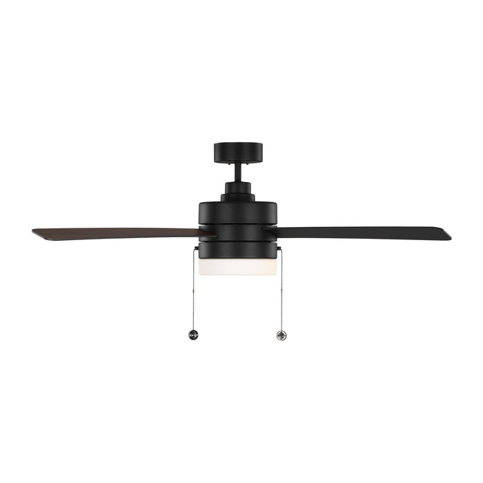 Generation Lighting 3SY52MBKD 52" Ceiling Fan, Midnight Black
