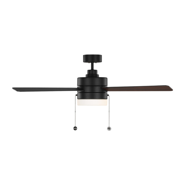 Generation Lighting 3SY52MBKD 52" Ceiling Fan, Midnight Black