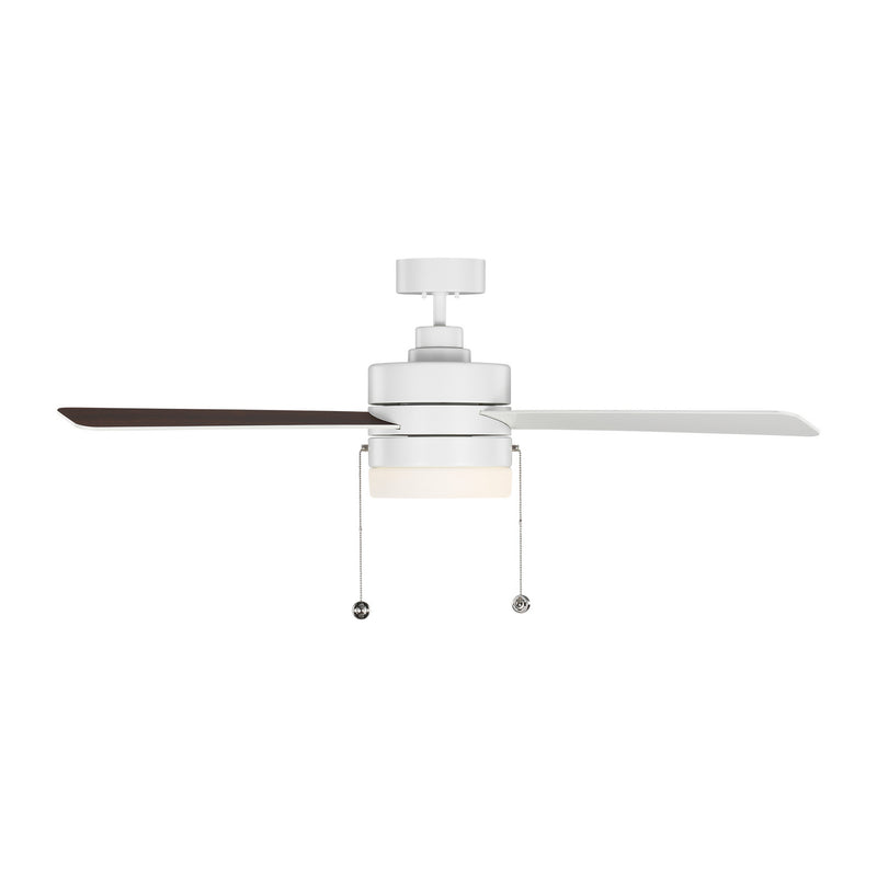 Generation Lighting 3SY52RZWD 52" Ceiling Fan, Matte White