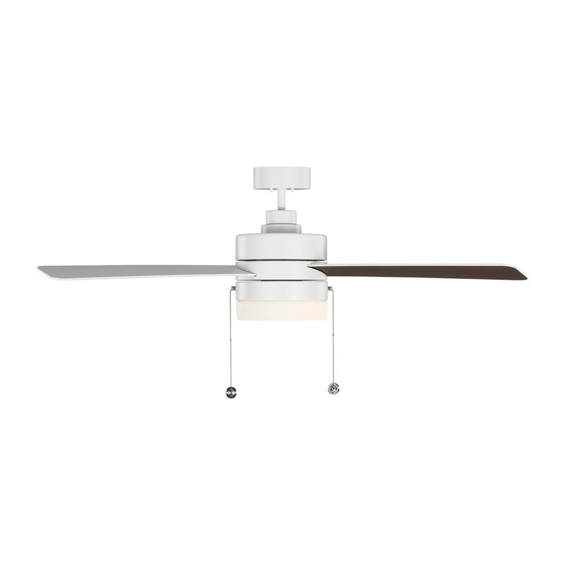 Generation Lighting 3SY52RZWD 52" Ceiling Fan, Matte White