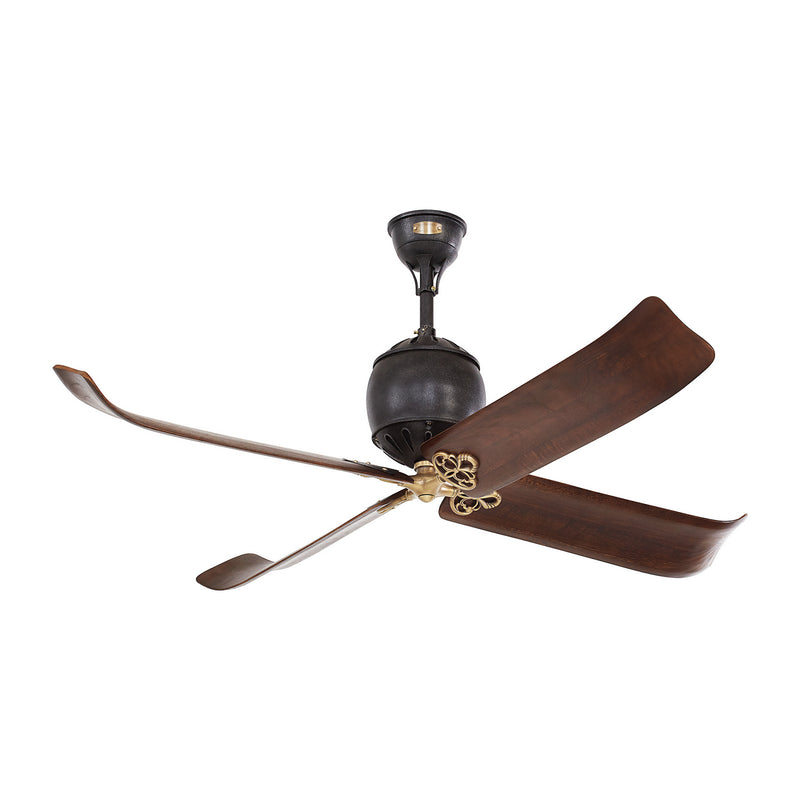 Visual Comfort Fan 4GIR60ATIHAB 60``Ceiling Fan, Antique Iron